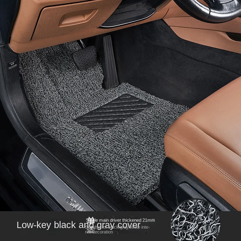 車のコイルフットパッド、すべてのブランドのユニバーサルフットパッド、セダンやSUVに適した、汚れ防止と滑り止めを自由にカットできます。