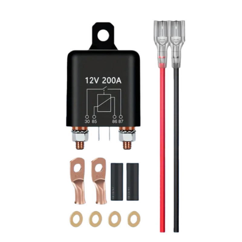 12V 24V 100A 200A 自動車リレースターターリレー連続タイプカーリレー付属品