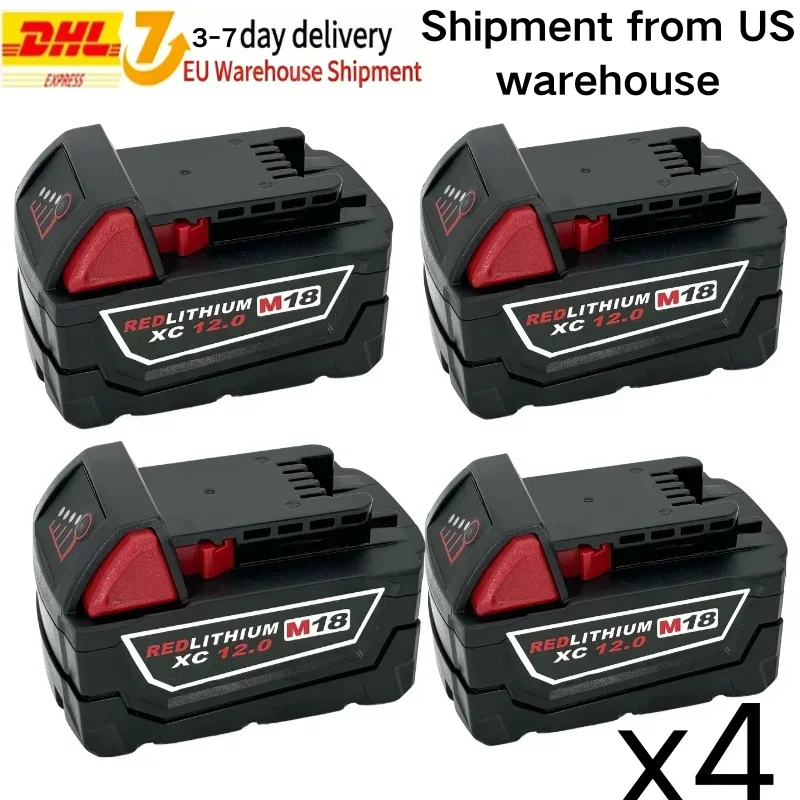 100% オリジナル M18 バッテリー 18V 6.0Ah 交換用リチウム電池 M18 48-11-1815 48-11-1850 2604-22 バッテリー