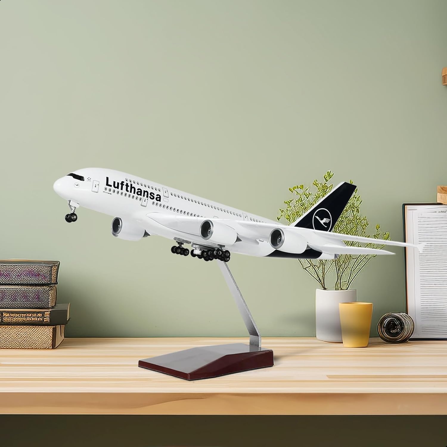 新しいルフトハンザ 模型飛行機大人楽しい A380 おもちゃの飛行機ダイキャストモデル 1/160 スケール航空機子供のおもちゃゲーム飛行機樹脂