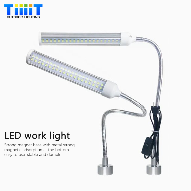磁気 LED ワークライト高輝度曲げ可能防水防爆耐油 CNC マシンワークテーブルアルミクランプランプ