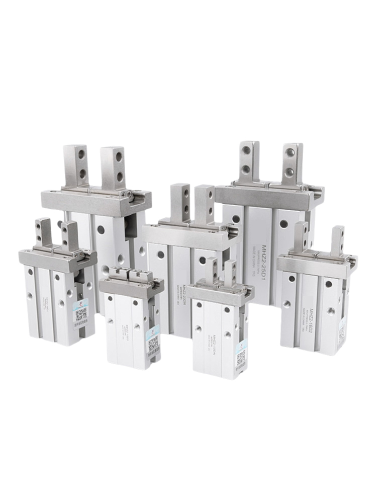 AFR ブランド MHZ2 並列空気圧グリッパーフィンガーシリンダー複動 MHZ2-10D/16D/20D/25D/32D S C D1 D2 D3 自動グリッパー