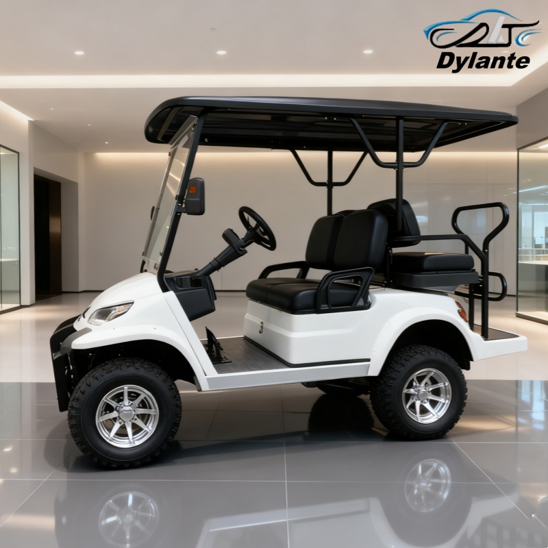 ストリートリーガル電動ゴルフカート 4 席スクーターゴーカート ATV バギー大人のツーリングビーチリゾートゴルフカート風光明媚な観光車