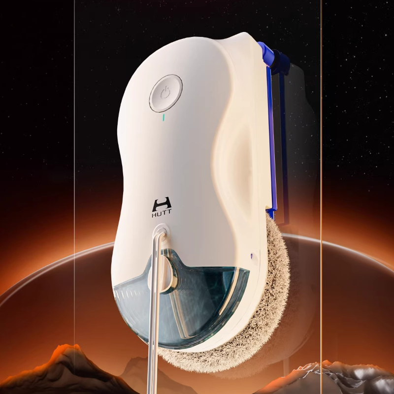 2026 NEW HUTT 10 丸型および四角型統合型全自動窓掃除ロボット、スマートスプレー付き