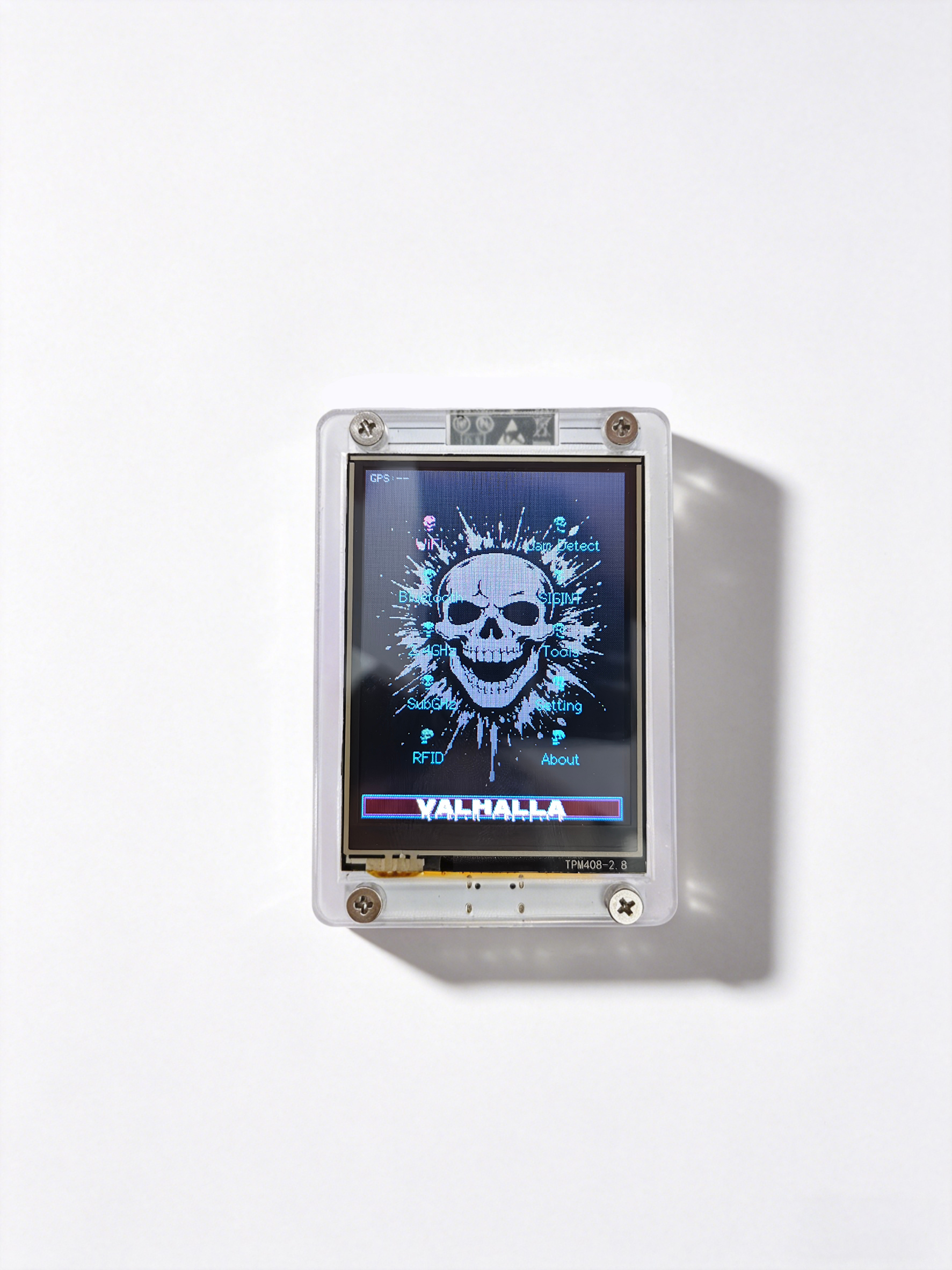 新しい ESP32 HaleHound DevBoard ファームウェア バージョン V3.4.0 WiFi/Bluetooth ネット モニター、2.8 インチ タッチ、RSSI 読み出し