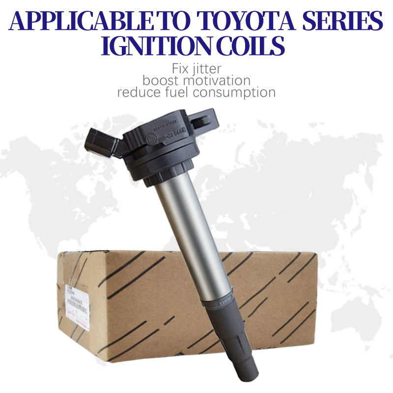 トヨタイグニッションコイル 90919-2258/C2005/2252 ZRE152 ZRE182 2ZR-FE 1.6/1.8 ヤリス VIOS カローラ オーリス プリウス アベンシス RAV に適しています。