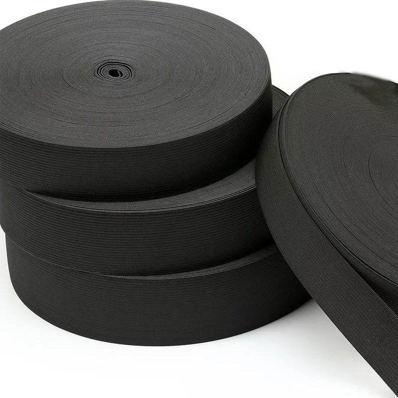 10 メートル黒弾性バンドかつら縫製弾性バンドスプール高弾性ニット弾性バンド弾性縫製バンド