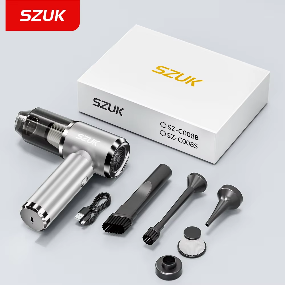 SZUK 新しいワイヤレス車の掃除機強力な吸引ハンドヘルド自動掃除機ホーム