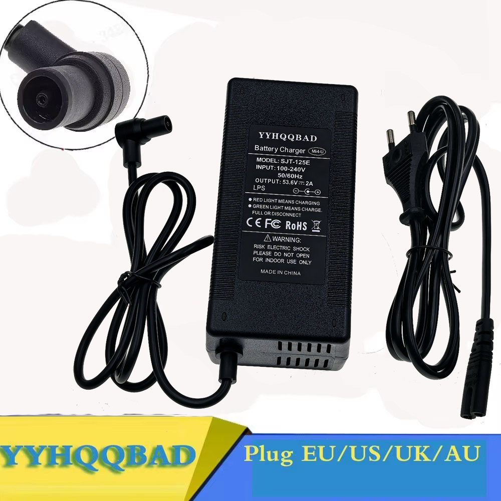 53.6v 充電器 48V リチウムイオンバッテリー用 Mi4 Ultra Pro 第 2 世代 Navee S65 N65i S40 S60 アクセサリー用