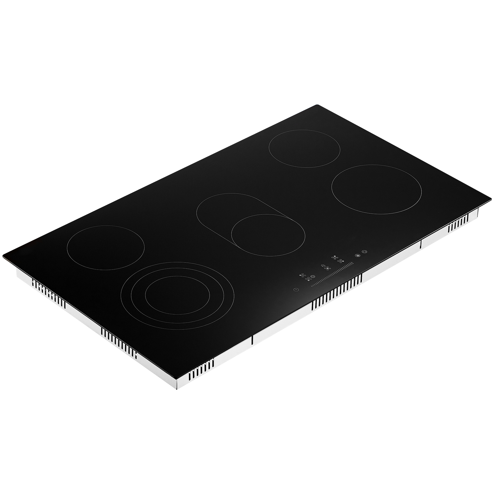 SucceBuy 電気クックトップ 内蔵電気ストーブトップ セラミックトップ 放射クックトップ ガラスパネルタッチコントロールタイマーチャイルドロック付き