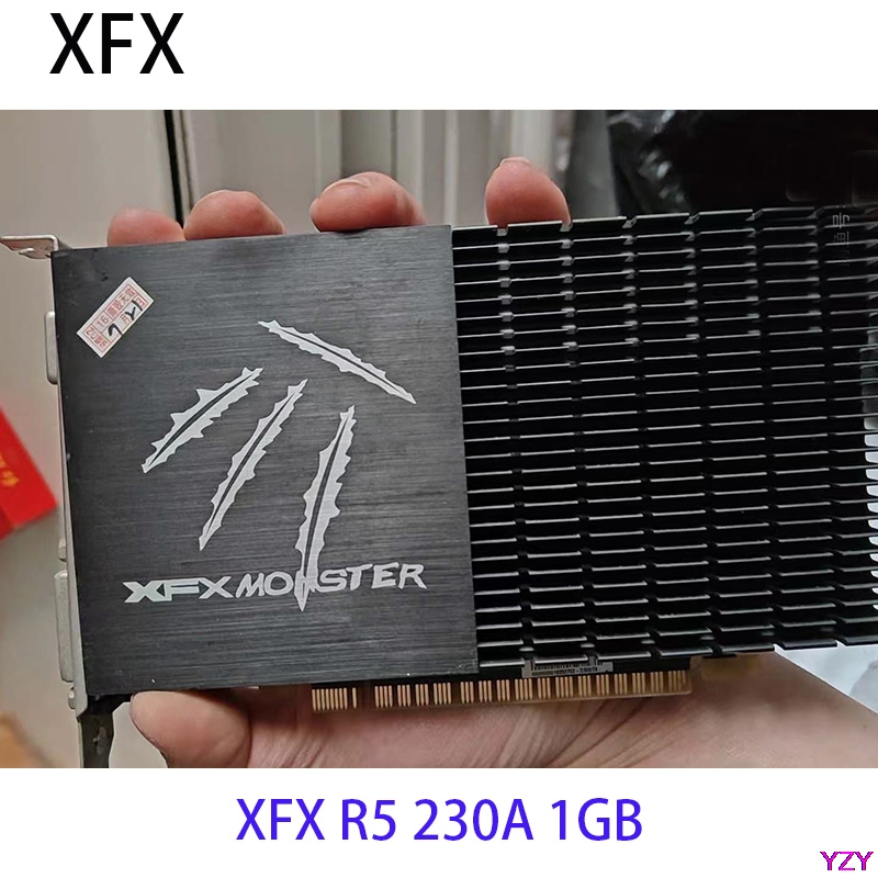 XFXビデオカード GPU AMD Radeon HD 5450 6450 1GB GDDR3 グラフィックカード デスクトップPC コンピュータースクリーンカード HDMI R5 230A R5 1GB 2GB