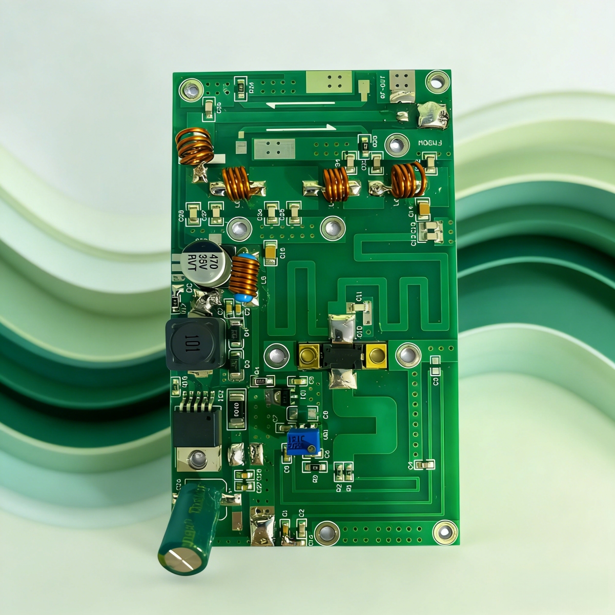 高安定性FMトランスミッタープリアンプモジュール | FM ラジオ局用のプロフェッショナル RF ドライバーボード