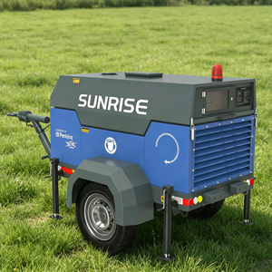 7kW、10kW、12kW、16kW 静音トレーラー式ディーゼル発電機 75dB 耐候性・耐風雨性 屋外工事用移動式非常用電源装置