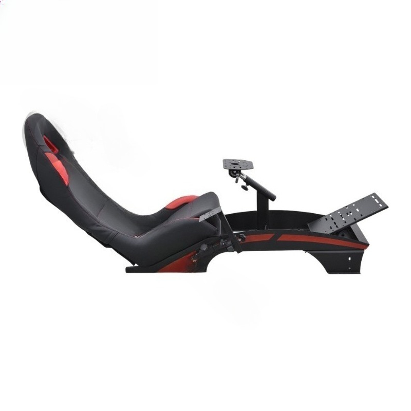 046-3 プレミアム スポーツ バケット シート ドライビング ゲーム シミュレーション レーシング コックピット PC、PlayStation、Wii、XBox、Logicool 用