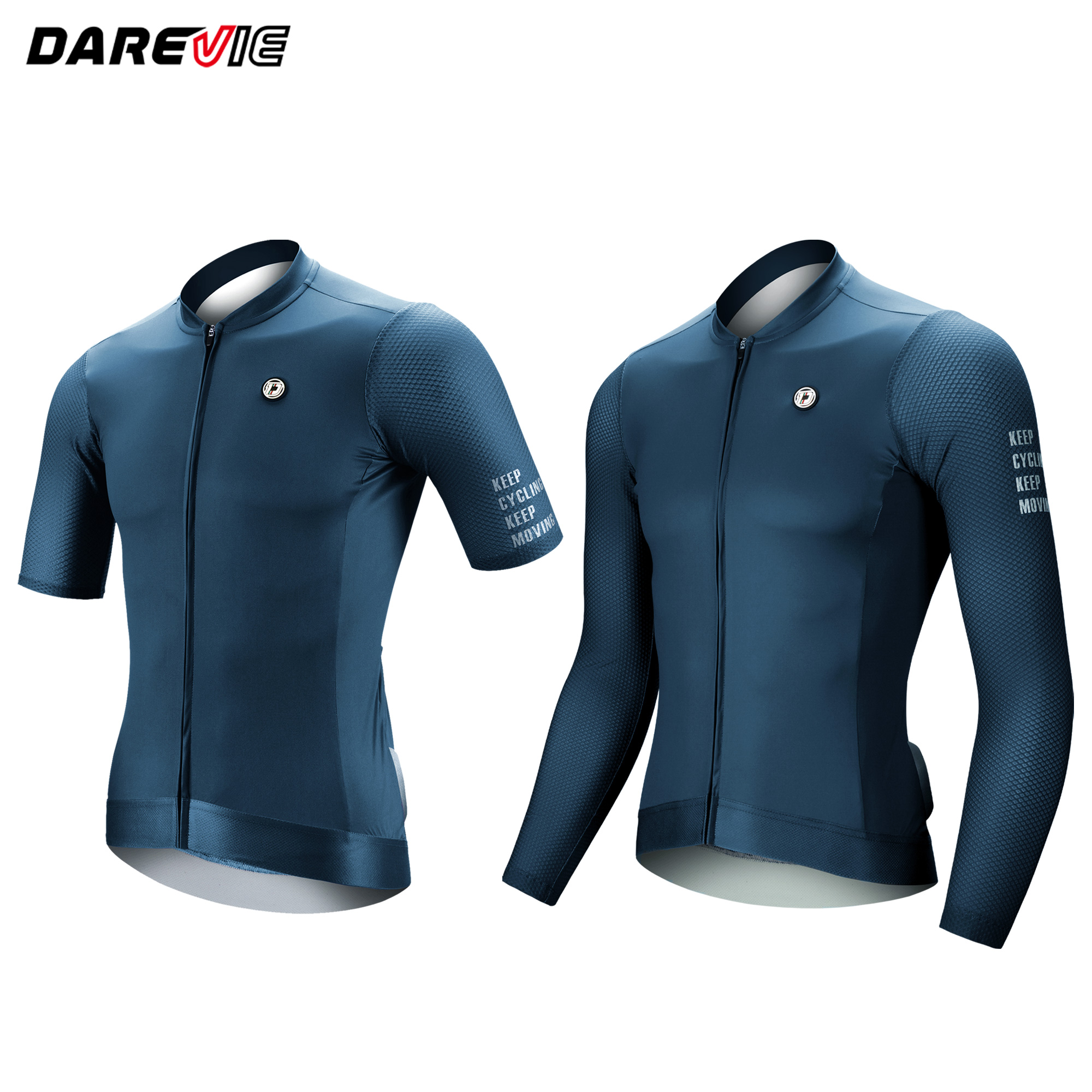 DAREVIE マン サイクリング マイヨ 吸湿発散性トレーニング レベル サイクリング ジャージ マン クールでさわやかなサイクリング服男性用