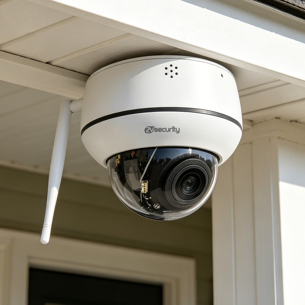 5MP 5X 光学ズームドーム Wifi PTZ IP カメラ人間検出自動追跡双方向インターホン CCTV 監視カメラ CamHipro