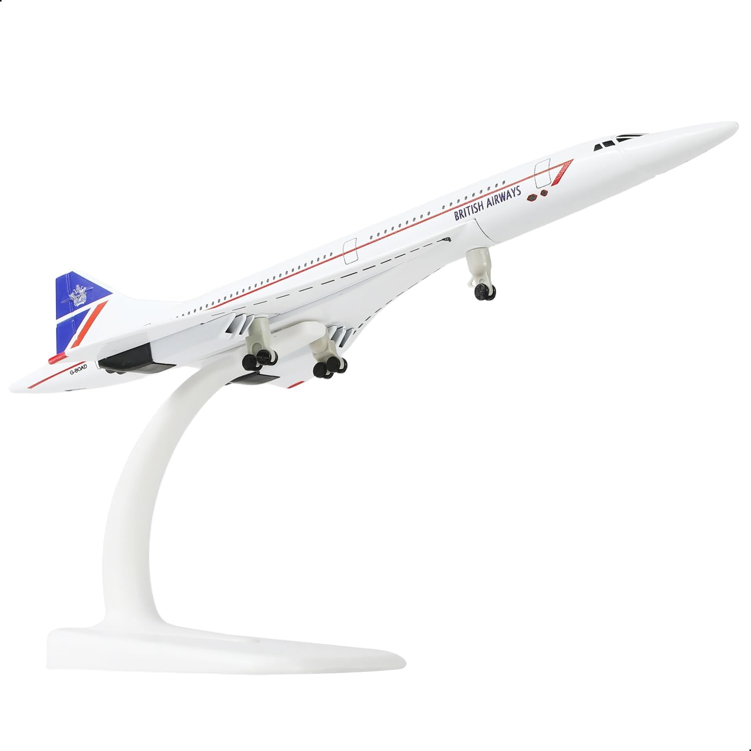 20 センチメートルミニチュア飛行機コンコルド航空シンガポール飛行機ダイキャストモデル旅客機男の子のおもちゃ合金ダイキャスト飛行機グッズ航空機