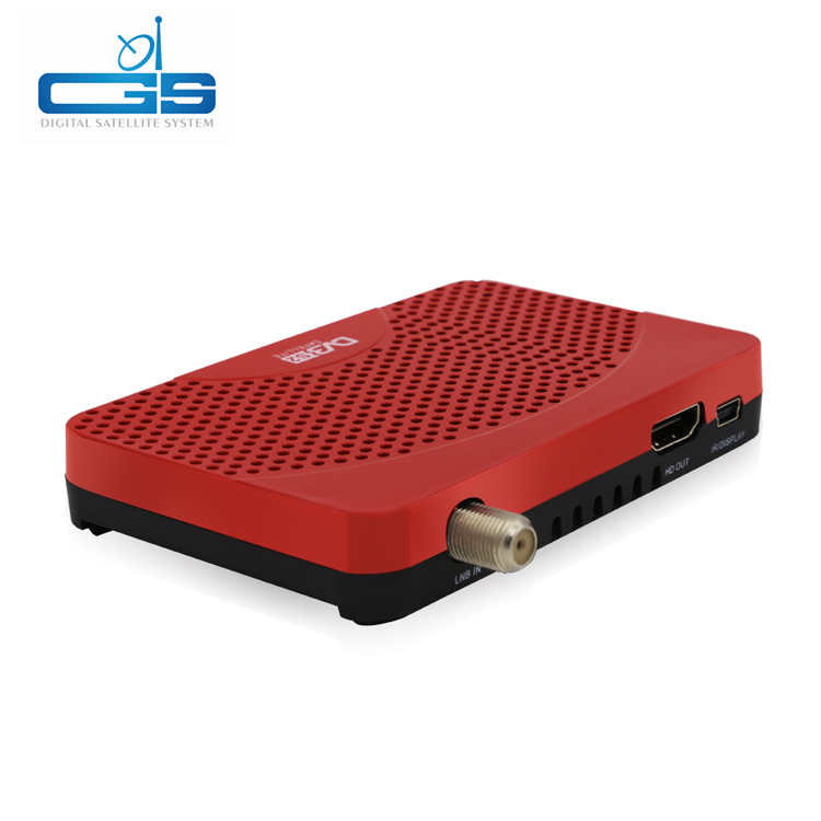 輸出高品質 H.265 DVB-S2 デジタル衛星テレビ受信機 FTA Dvb s2 ミニ セット トップ ボックス