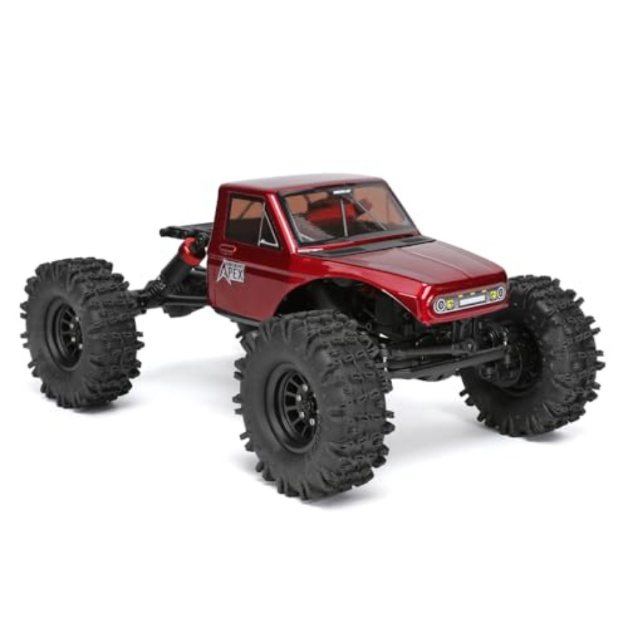 Redcat Racing Ascent-18 APEX 1/18 スケール ブラシレス電動ロック クローラー カーボンファイバー 4WD RC カー 大人用 2.4GHz ラジオ Sy 付き