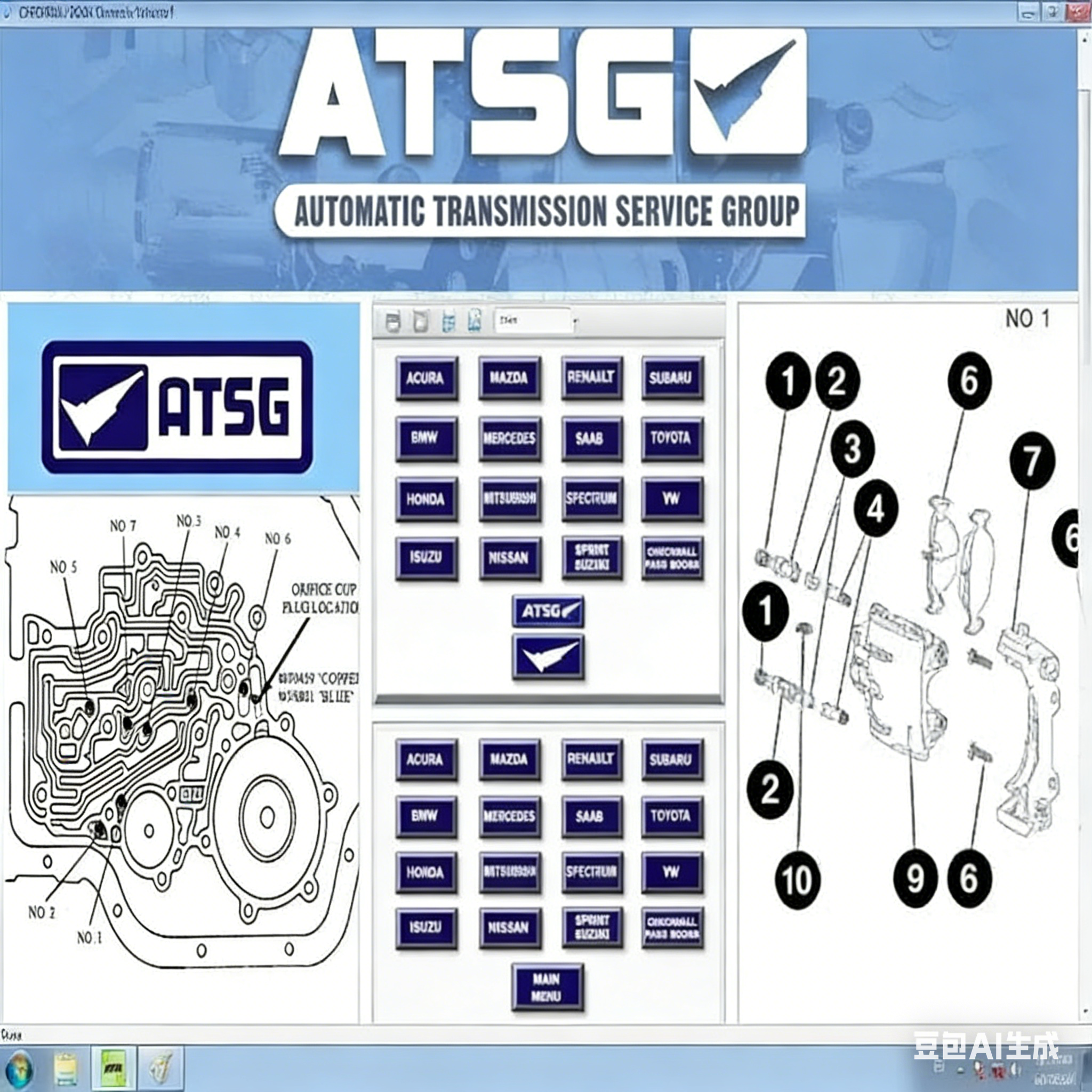 2024 ホットセール ATSG 2017 自動車修理ソフトウェア ATSG オートマチック トランスミッション サービス グループ修理情報 Atsg マニュアル診断