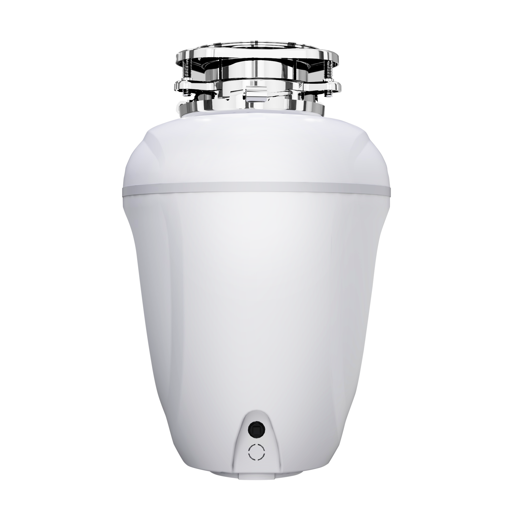 OEM ODM 完全認証 560 ワット 0.75 馬力 DC モーター連続二段ステンレス鋼家庭用食品ゴミ処理