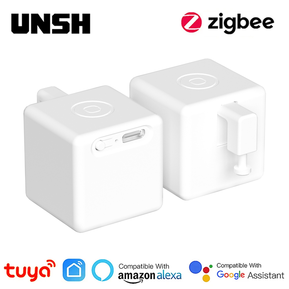 タイプ C 充電式 Tuya Zigbee 3.0 スマート タッチ フィンガーボット プラス 5V ロボット ボタン プッシャー アーム スイッチ サポート Alexa Google ホーム アリス