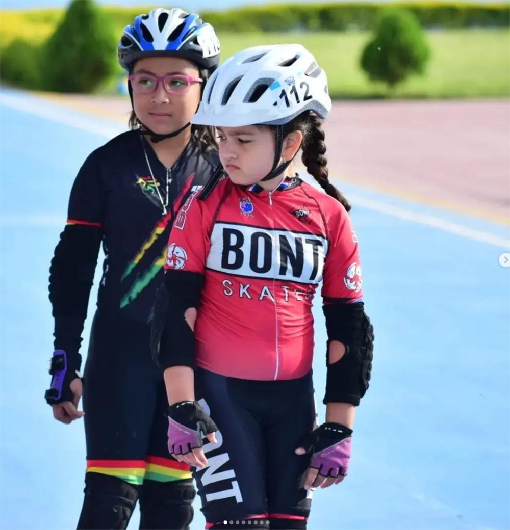 BONT 子スケートレーシングスキンスーツ速度インラインローラースケートスキンスーツ高速トライアスロン練習競技プロ子供服