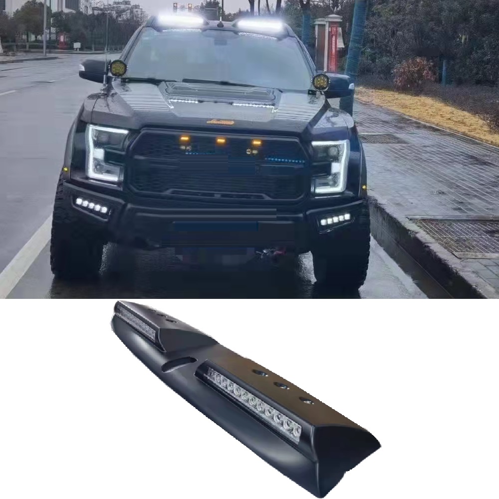 Led ルーフライトバーレンジャー T7 T8 Xl Xlt ラプタールーフバープレートカバー 2016 2017 2018 2019 2020 2021 ピックアップ車部品