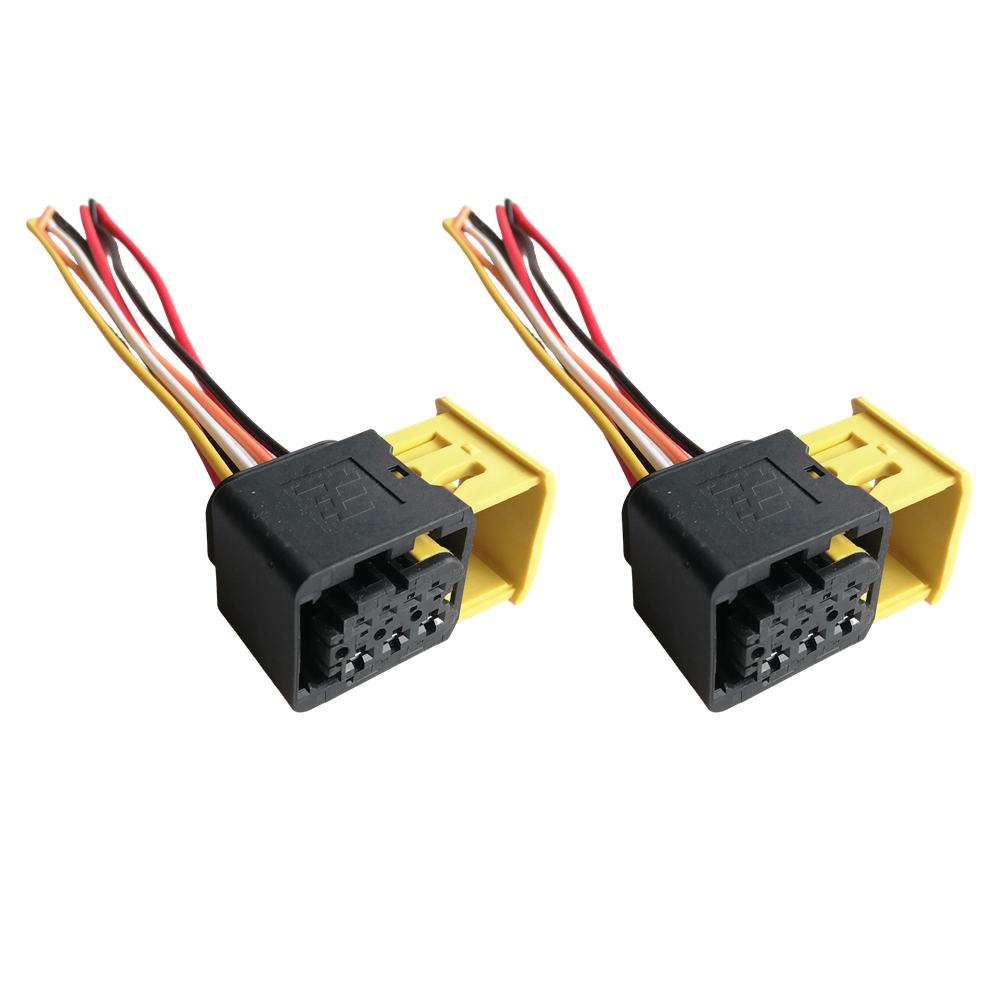 2 個 7Pin コネクタプラグソケットメルセデスベンツアクトロス MP4 MP5 トラックテールライトワイヤーハーネススペアパーツアクセサリー