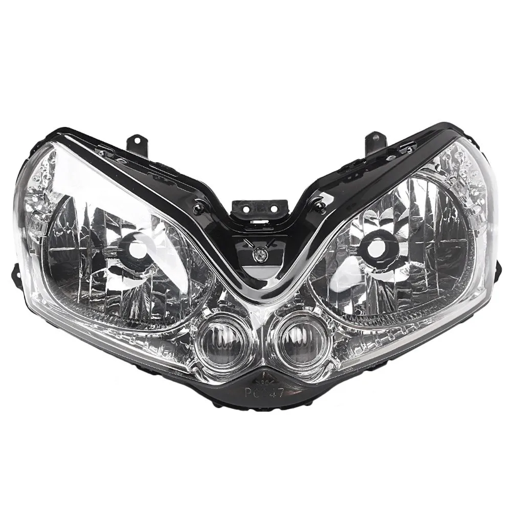 オートバイのフロントヘッドライトヘッドランプヘッドライトランプアセンブリカワサキ ZG1400 2008 2009 2010 2011