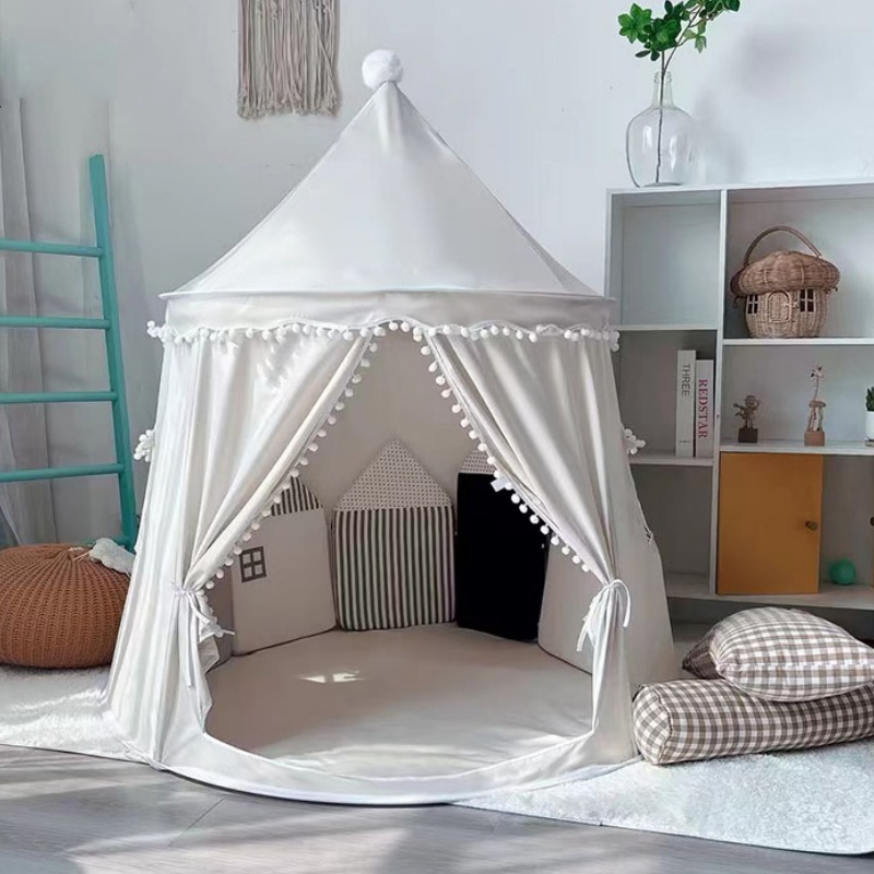 大型ティピーテント子供用折りたたみおもちゃのテント城子供ままごと大型ティピーテントプリンセス城子供屋外ギフト