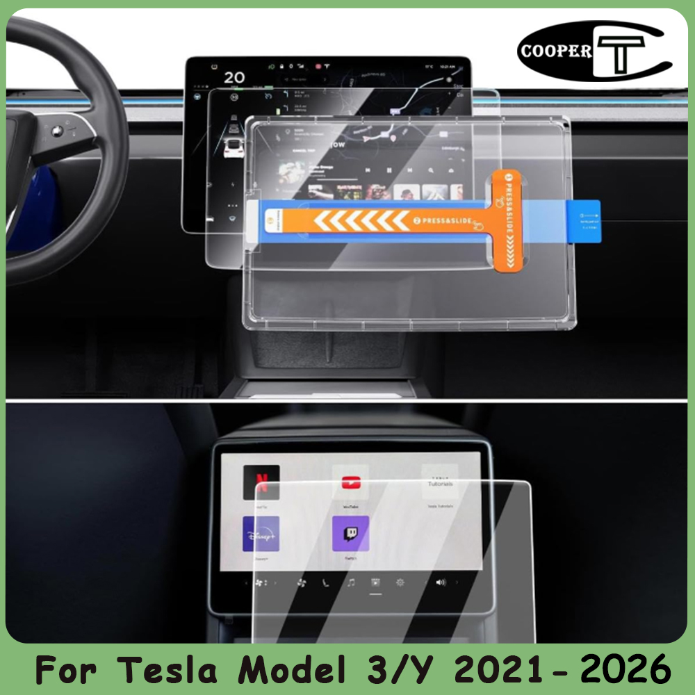 テスラモデル 3 ハイランドモデル Y ジュニパー 2026 2025-2020 強化ガラススクリーンプロテクターセンターコントロールフィルム保護