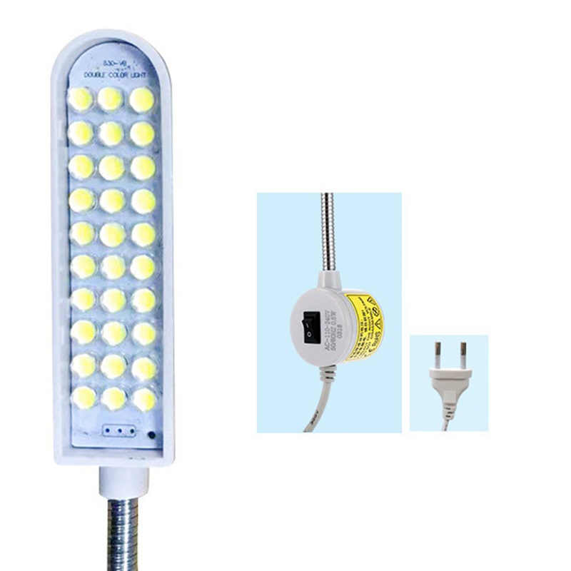 【Flash-Deal!】30 LED Industrial Sewing Machine Lighting Lamp Work Light 360° Flexible Gooseneck Industrial Lights