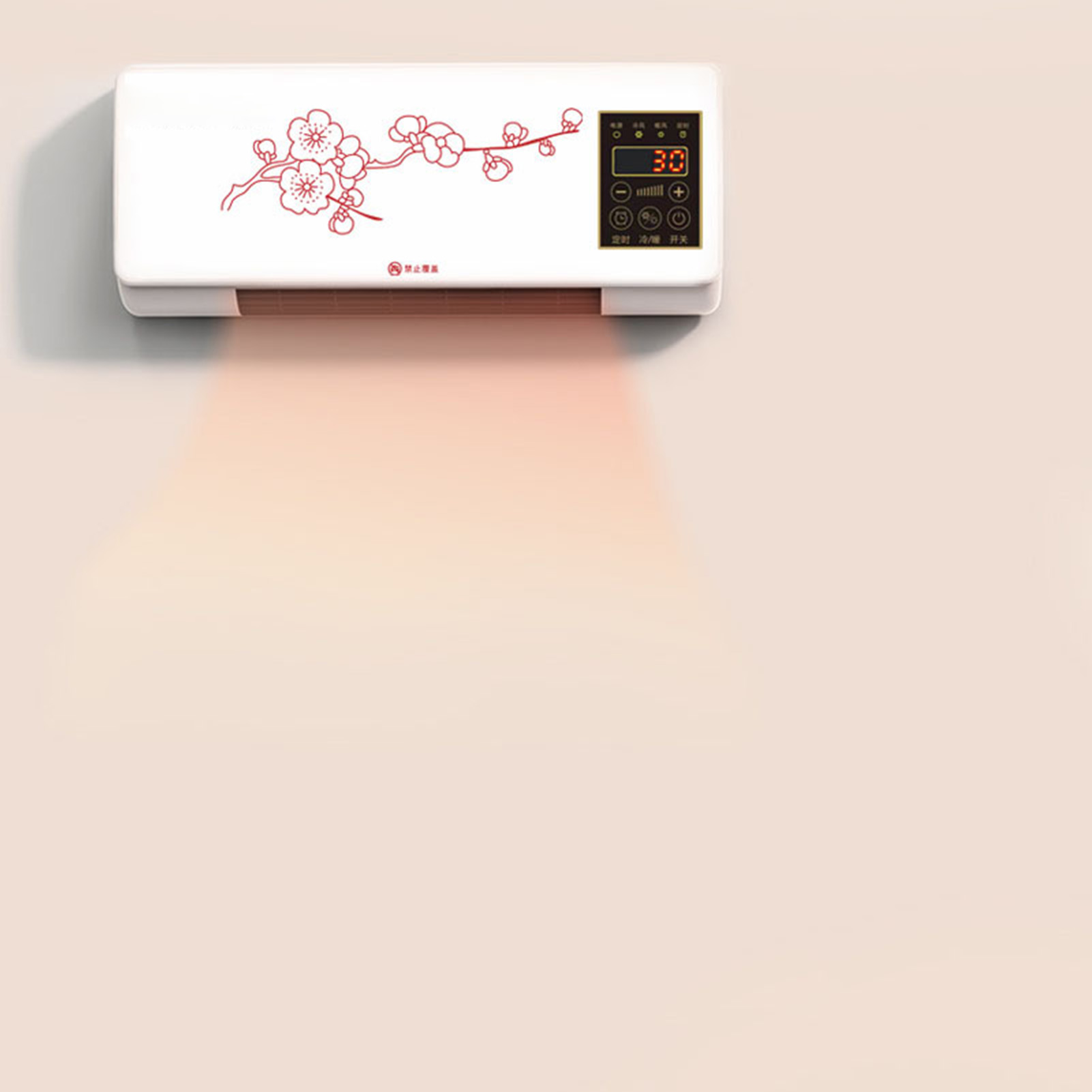 壁掛け暖房機防水時間設定小型エアコン CN プラグ 220V