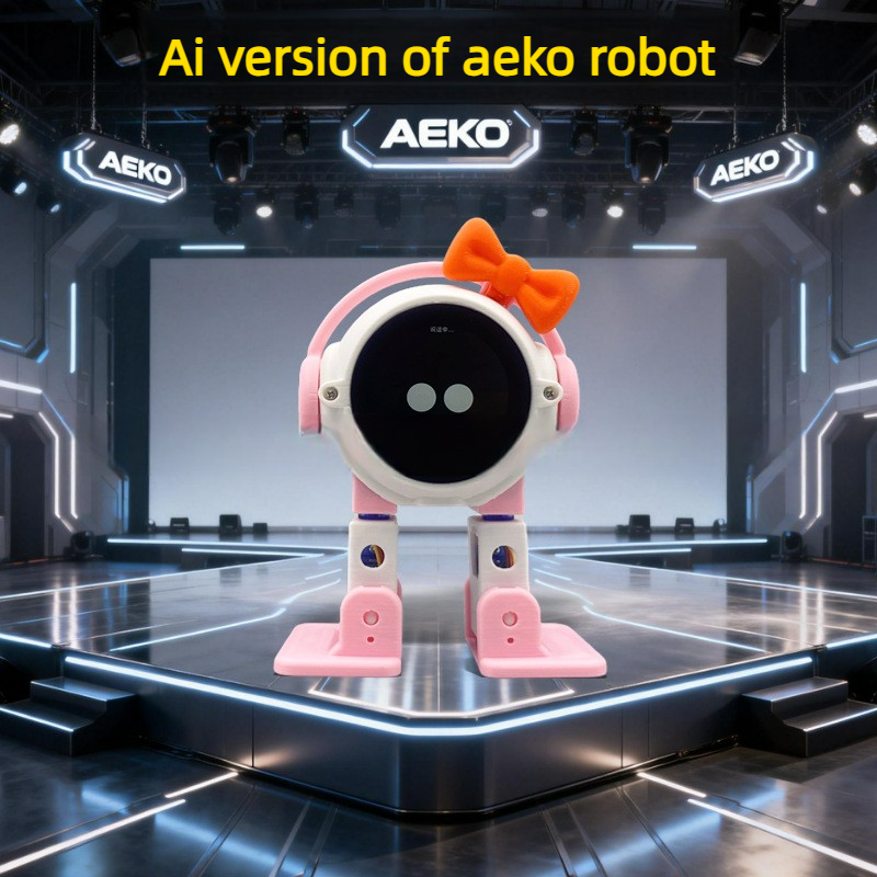 AI AEKO カメラ付きロボット ESP32-S3 メインコントロール 1.54 インチ画面インテリジェントインタラクティブロボット声紋認識コンパニオン