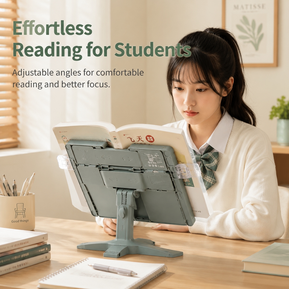多機能子供読書本棚高さ調節可能な読書スタンド床本棚タブレットホールドホームオフィス人間工学に基づいた棚