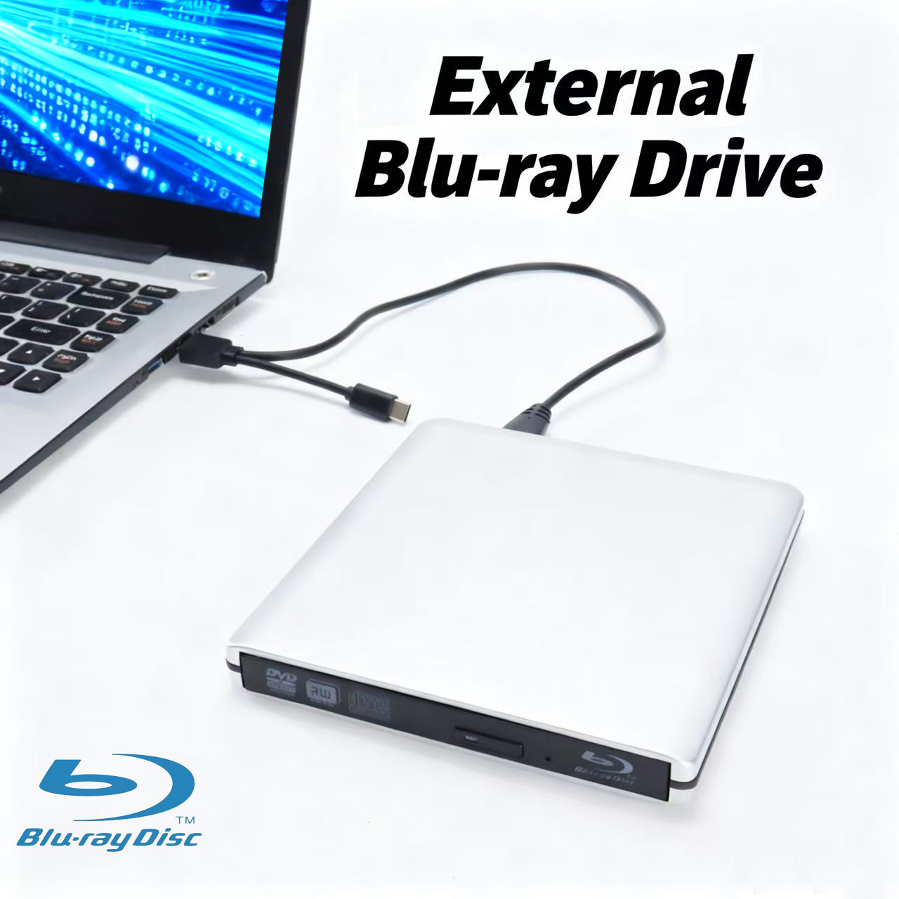 Blu-ray バーナー光学ドライブは、ラップトップ PC MAC Windows 用 25G ディスク BD-RE/ROM 再生/読み取り/書き込み CD/DVD/BD をサポート - Blu-ray レコーダー