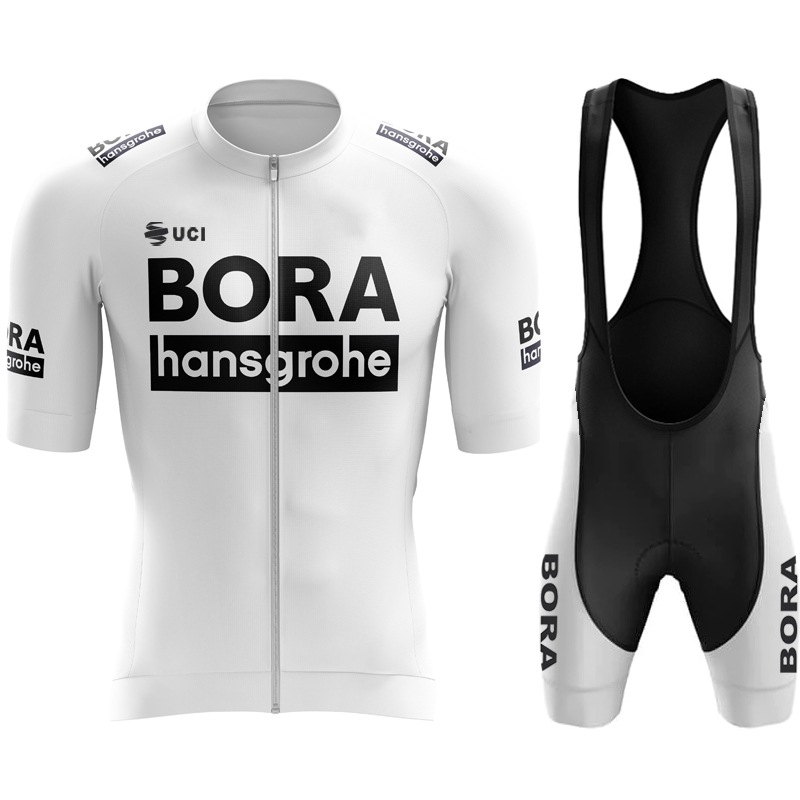 サイクリングマン紳士服 2026 ジャージ UCI BORA プロフェッショナルシャツよだれかけ服衣装セットメンズセット夏ジャージスポーツショーツ