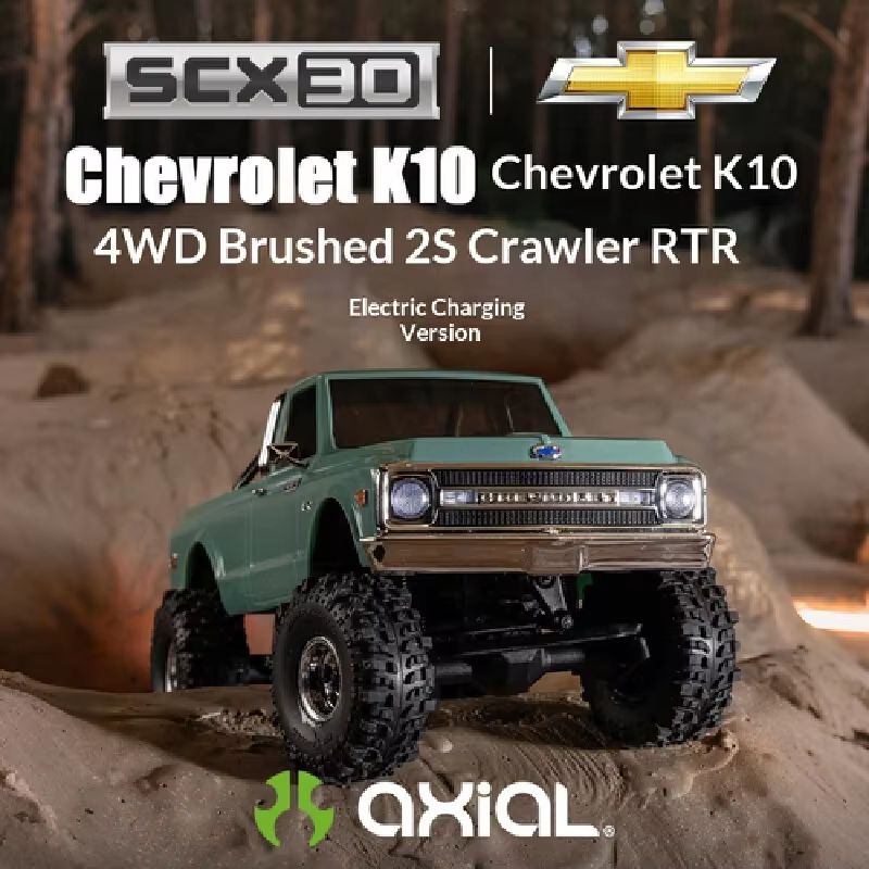 Axial 1/30 Scx30 K10 Rc カーシミュレーションリモコン電動四輪駆動ブラシ付き 2 秒オフロードクライミング車両モデル