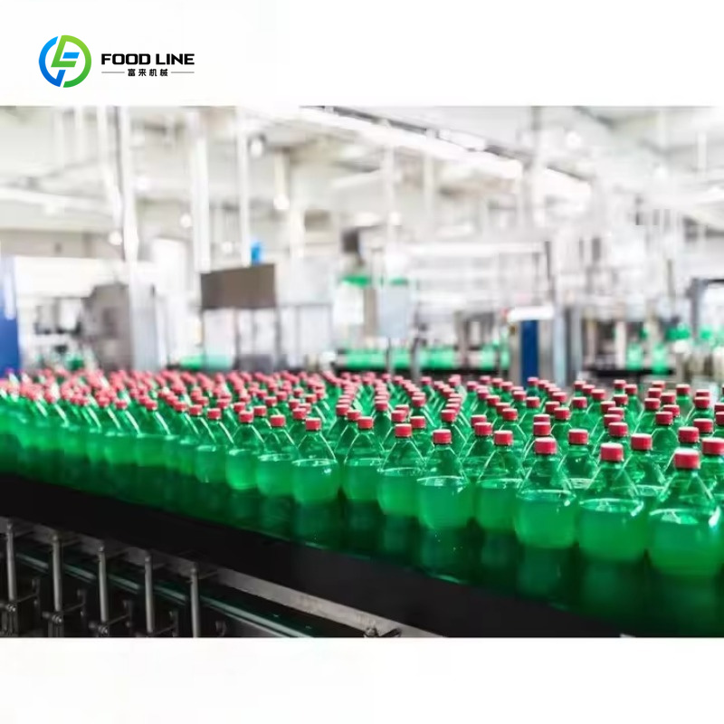 Custom Automatic Soda Lemon Water Bottle Machine Plant Stainless Steel High Capacity Guangdong Supplier Soft Drink Processing
