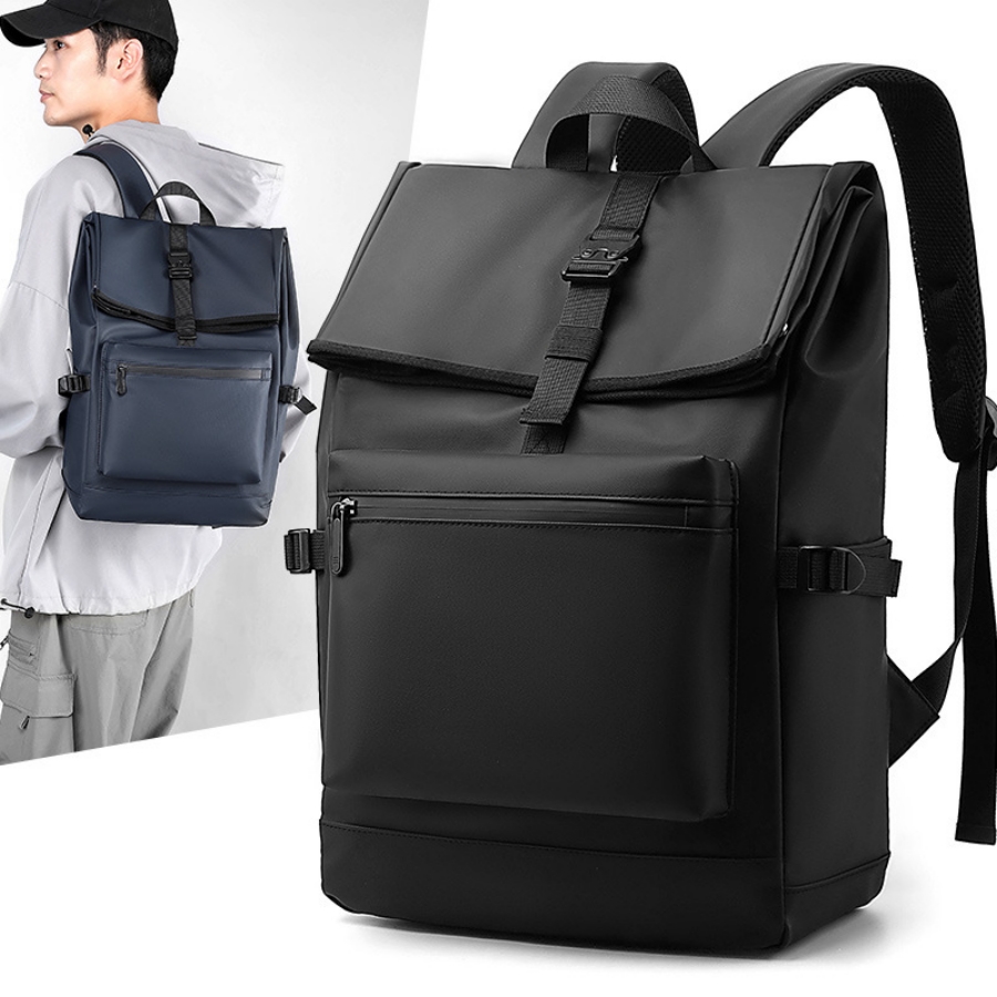 17 インチ都市男性ビジネスバックパックファッションリュックサック高品質 Bagpack 大容量多機能ラップトップバックパック通学