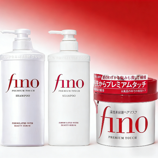 フィノ オイルコントロール ふわふわ シャンプー コンディショナー 深く栄養を与える 縮れを改善する 高浸透性 ヘアケアセット