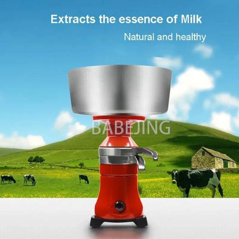 BABEJING 家庭用小型牛乳分離器、電動生乳遠心分離機、業務用乳製品機器