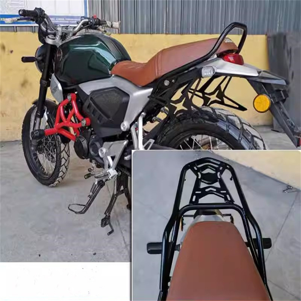 新しいオートバイ後部座席ラックブラケット荷物キャリア貨物棚サポートモデルホンダ CB190SS CB 190SS CB190 SS