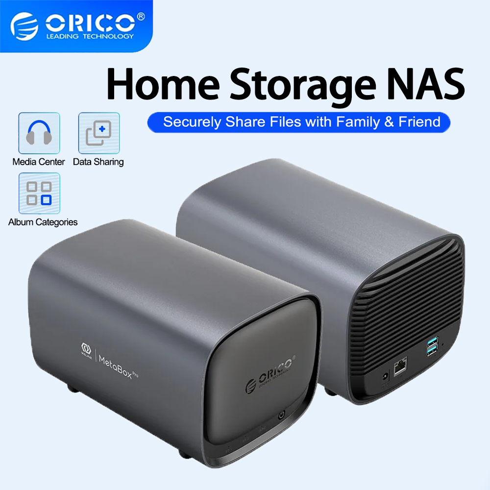 ORICO 2 ベイ NAS サーバー 3.5 インチ HDD M.2 NVMe SSD ネットワーク Nas サーバー ストレージ サポート RAID リモート アクセス データ共有 ファミリー ビデオ NAS