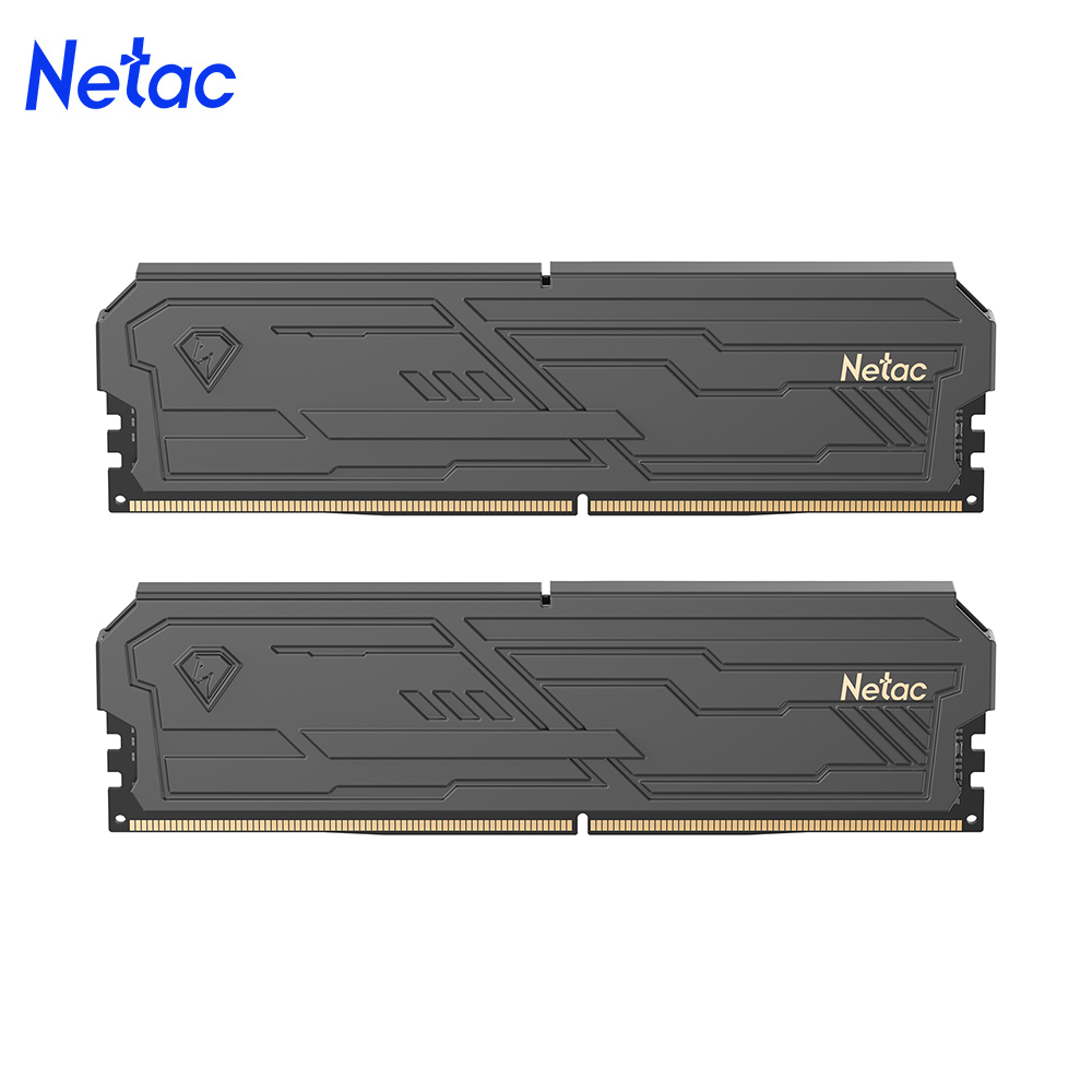 Netac DDR4 メモリ 3200MHz 3600MHz DDR4 8Gx2 16Gx2 メモリ RAM DDR5 4800MHz 288ピン デュアルチャネル XMP3.0 メタルヒートスプレッダー付き