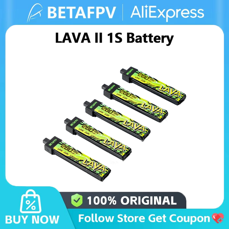 BETAFPV LAVA II 1S 95C バッテリー 280mAh 320mAh Air65 Meteor65 Pro Cetus/480mAh 580mAh 680mAh Air75 Meteor75 Pro Whoop Droe