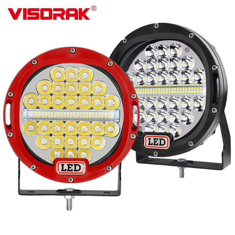 7 インチ LED ワークライトオフロード 4x4 SUV バンパースポットライト車のトラックルーフラック作業ランプトラックバン LED 駆動ヘッドライト