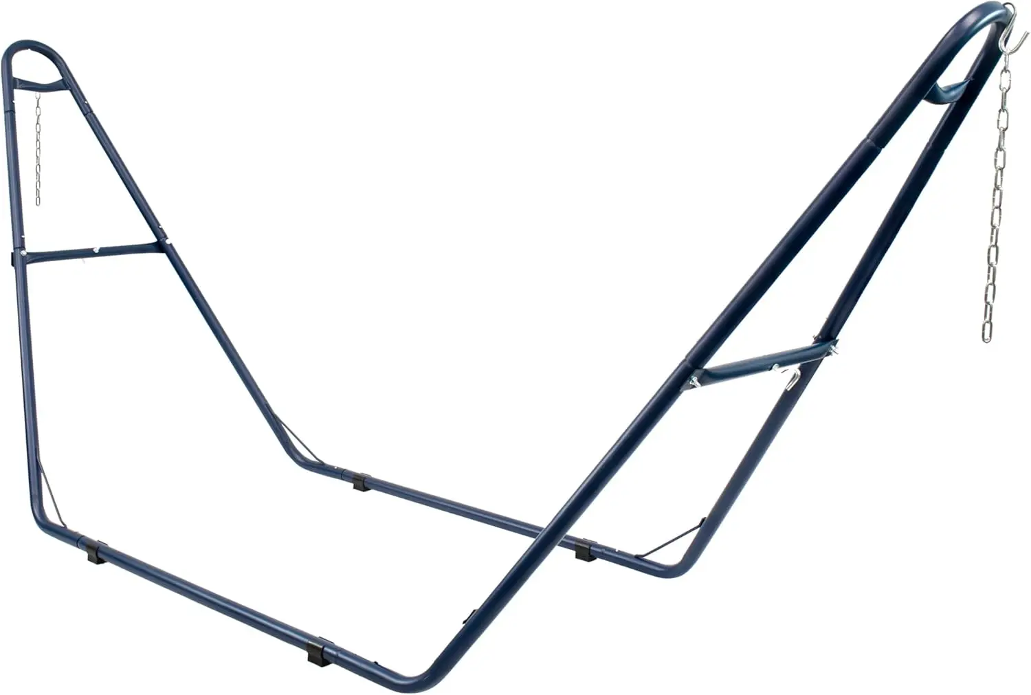 Sunnydaze Decor ユニバーサル ダブルハンモック スタンドのみ - 耐荷重 550 ポンド - 屋外用高耐久ハンモック スタンド - 9 ～ 14 F に適合