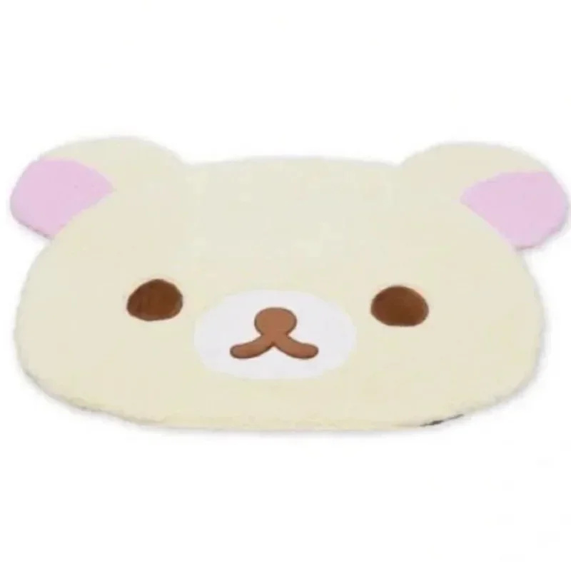 Kuna Bear リラックマカーペットリラックスクマ漫画かわいい韓国フロアマット寝室ソフトぬいぐるみフロアマットホームベッドルームベッドサイドカーペット